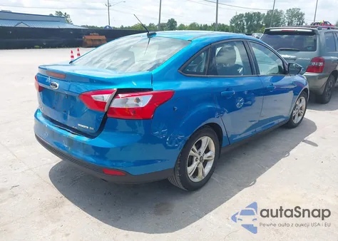 2014 Ford Focus Se из США, поврежденный, VIN 1FADP3F22EL137122